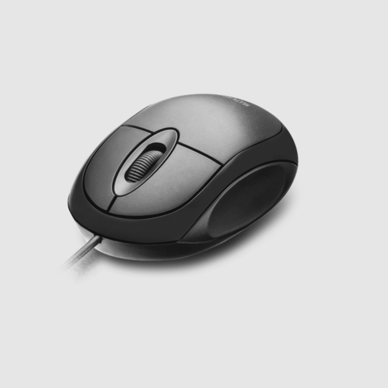 Mouse Usb Barato Óptico Preto prata Multilaser MO300 _ 1 ou 2 unidades