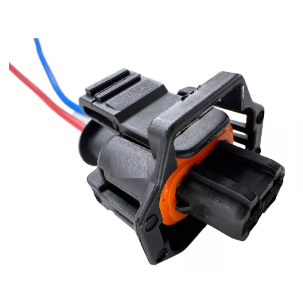 04 Conector Plug Do Bico Injetor Diesel S10 Blazer 2.8 Sprinter Mwm