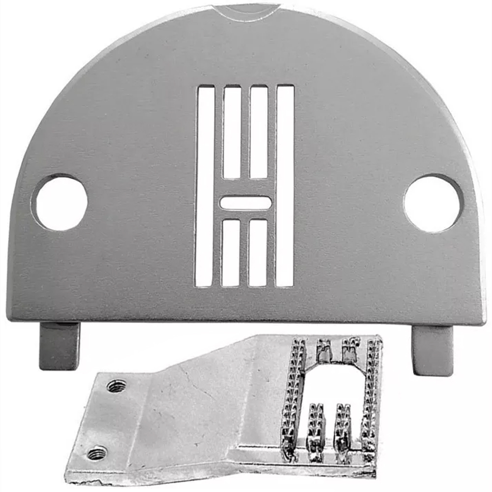 Chapa Agulha Dente Serrilha Máquina Elgin Genius G21 G31 G51