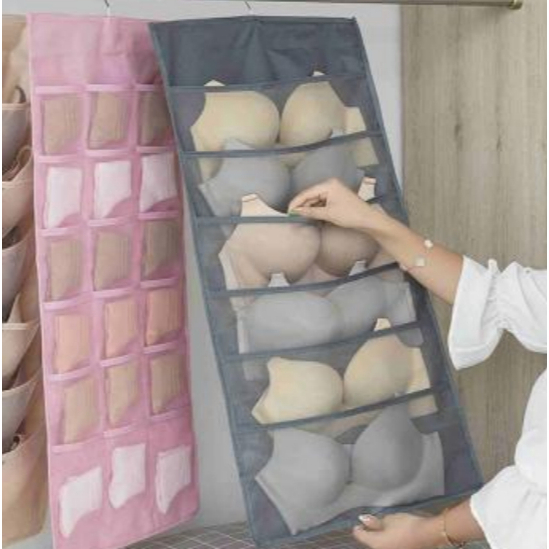 Cabide Colmeia Organizador Multiuso Para Roupa Intimas/Meia/cueca/Guarda Roupas Cabide Suspenso Com 24 Nichos em Oferta na Shopee