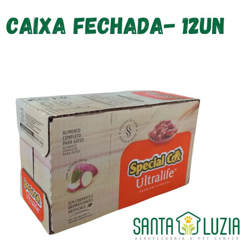 12 Unidades Sache Special Cat Caixa Fechada