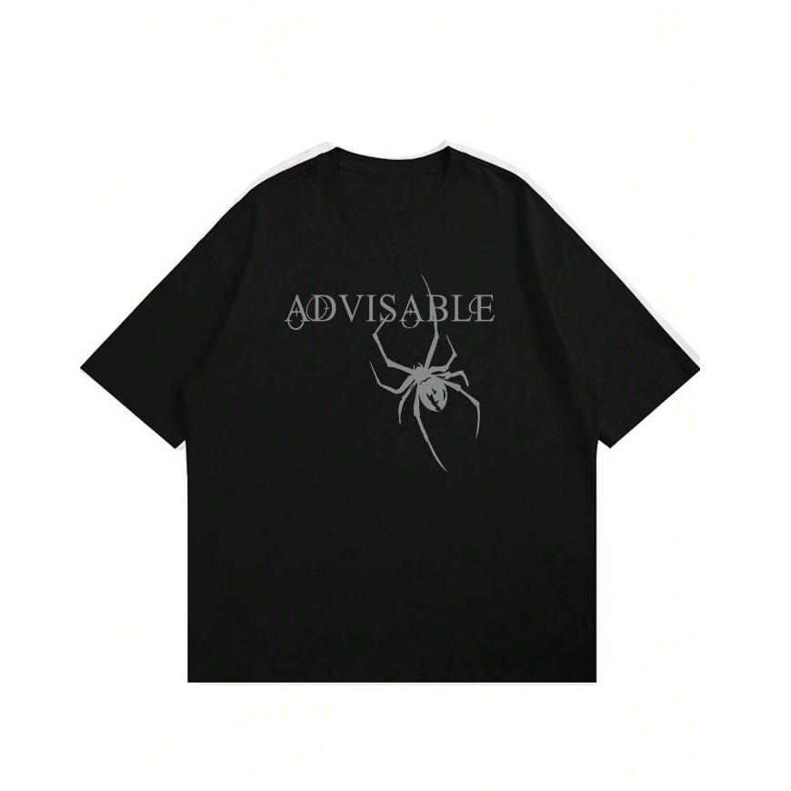Camiseta Advisable Aranha Streetwear Oversized