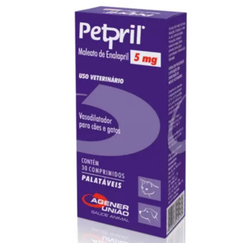 Petpril 5mg 30 comprimidos para Cães e Gatos Agener - Pets