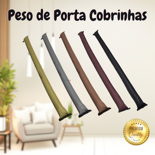 Peso de Porta Napa Grosso + de 01 Kilo Impermeável - Cobra Cobrinha Rolinho Pesinho Veda Porta Contra Insetos - PANAMI