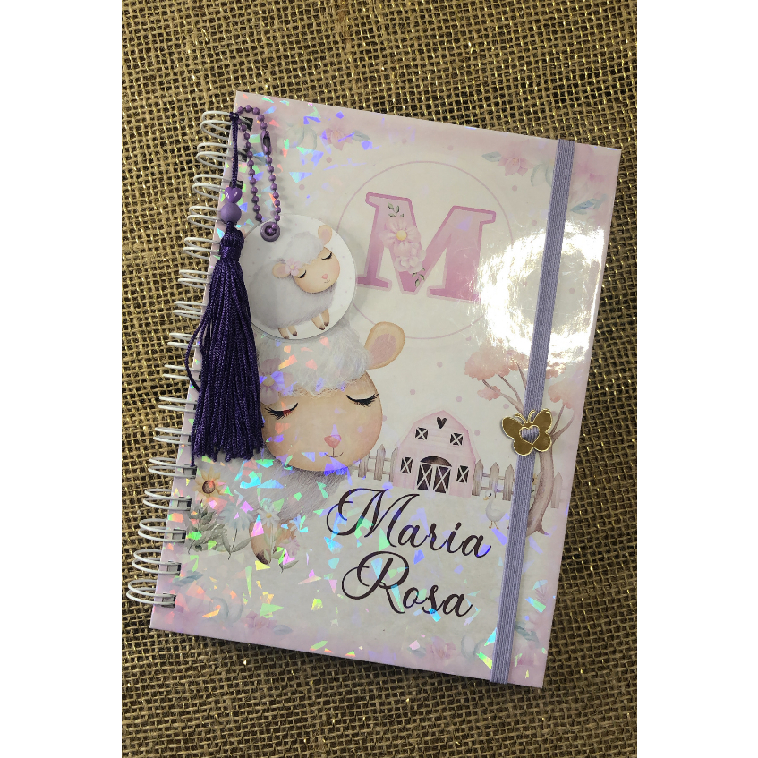 Caderneta de Saúde Infantil Personalizada A5 | SUS Atualizado | Capa Dura |  Ovelhinha