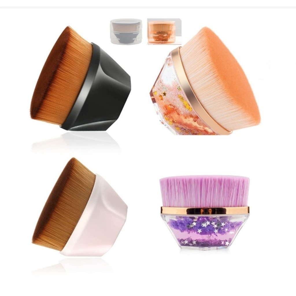 Pincel Hexágono Adequado Para Base, BB Cream/Blush Em Pó ,Maquiagem Facial em Oferta na Shopee