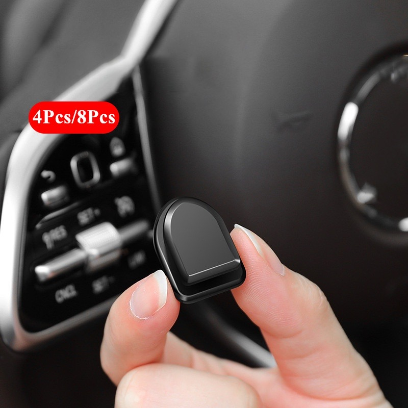 4/8 Peças Assento De Carro De Volta Escondido Multifuncional interior Do Encosto Traseiro Criativo Pegajoso mini Gancho em Oferta na Shopee