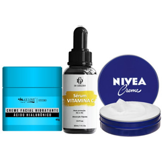 Kit Anti Sinais Nívea, Aci Hialuronico, Retinol Vitamina C