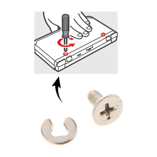 Par de parafusos da tampa traseira Nintendo 3ds e XL versão old ou New todos em Oferta na Shopee