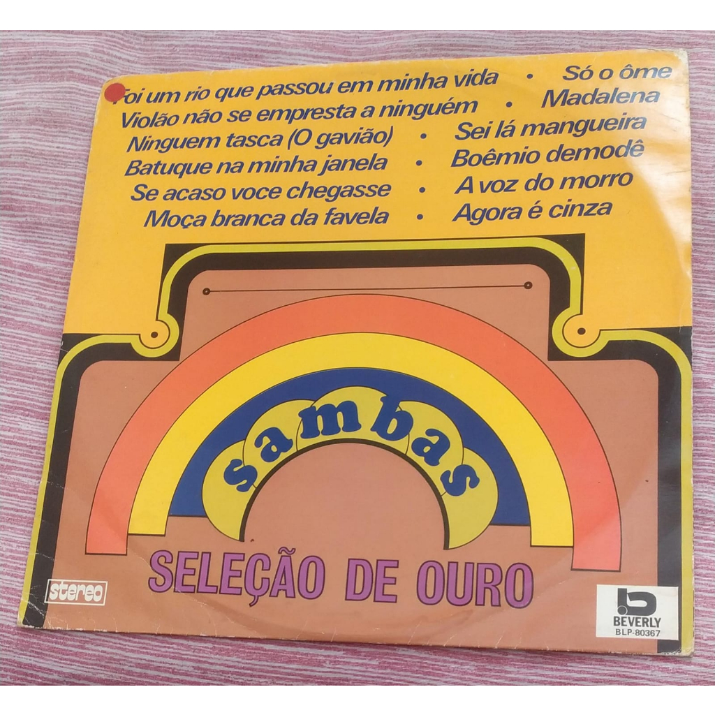 lp sambas seleção de ouro