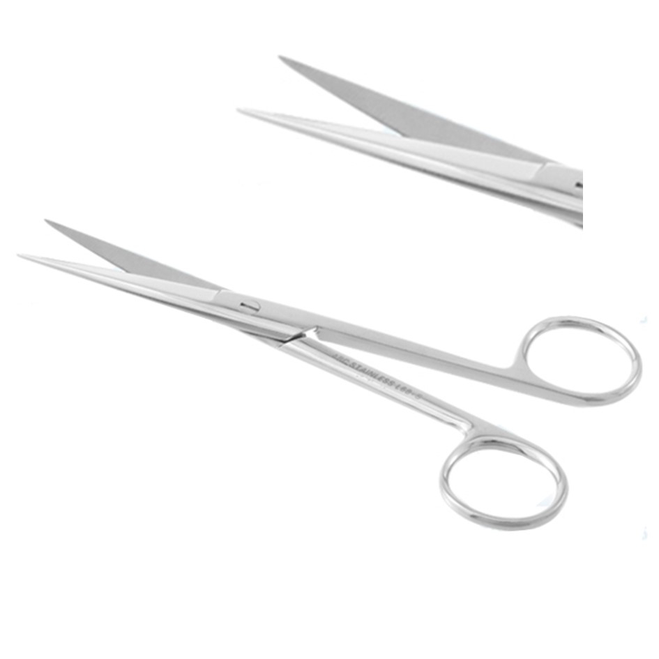 Tesoura Cirúrgica Fina / Fina Em Aço Cirurgico 15 CM Reta