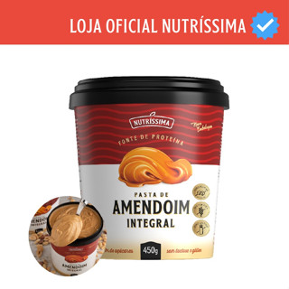 Pasta de Amendoim Integral Lisa 450g - *Loja Oficial