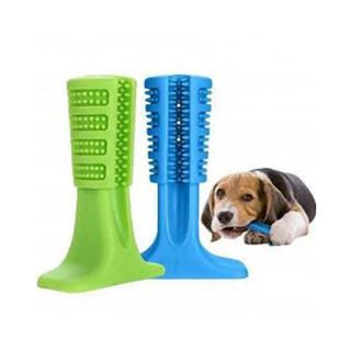 Escova De Dente Brinquedo Mordedor Interativo De Cachorro De Pet Higienizador Massageador Dental e Gengiva Para Cachorro