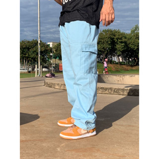 CALÇA CARGO STILO Streetwear LARGO SKATISTA ESTILO PROPRIO UNISEX VARIAS CORES