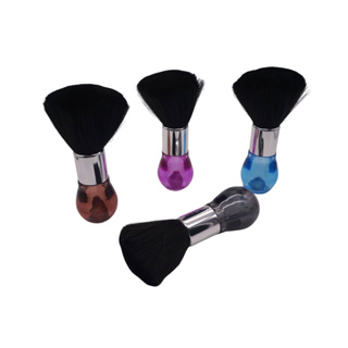 Espanador Cristal Umi de Cabeleireiro e Barbearia com Cerdas Preta Suave pra Remover Pelos de Cabelo em Oferta na Shopee