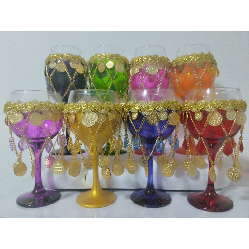 Taça Decorada Cigana\Pomba Gira Cigana /Padilha