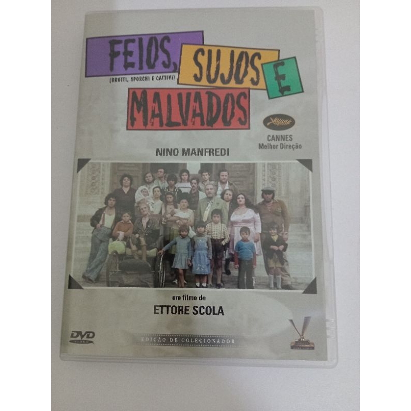 DVD - Feios, sujos e malvados / Ettore Scola (Versátil)