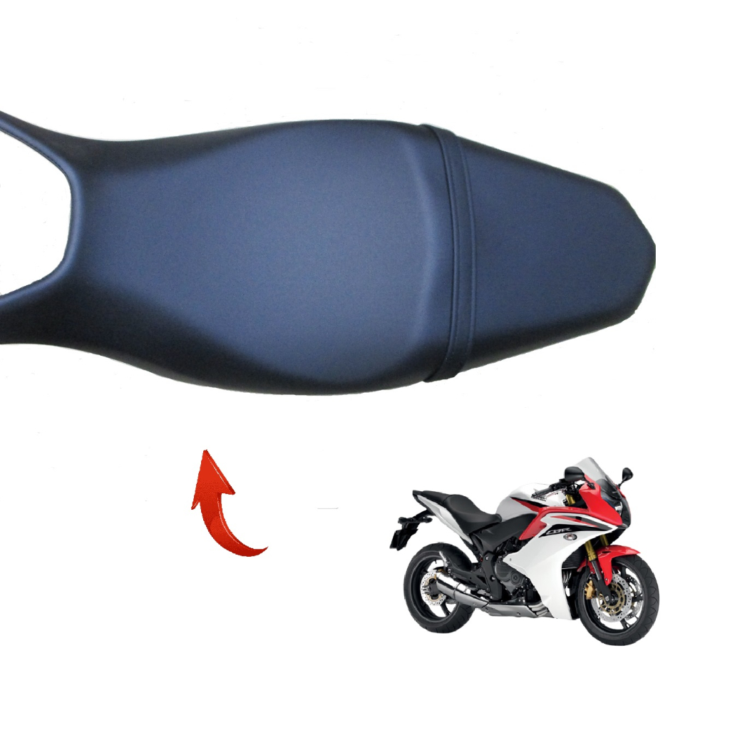 Capa do Banco Honda Cbr 600F De 2012 a 14 Modelo Original Com Cinta - Lisa / Antiderrapante / Carbono