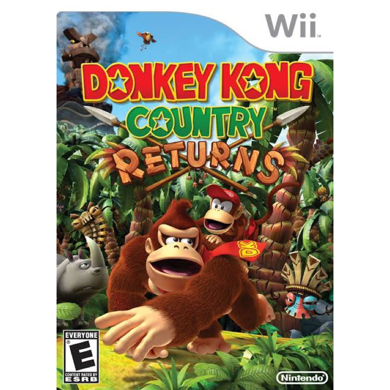 jogo para Nintendo Wii Donkey Kong country wii