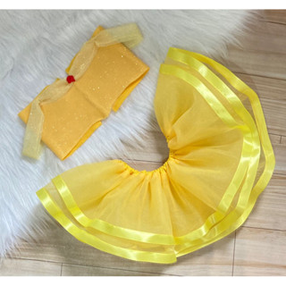 fantasia baby princesa bella infantil