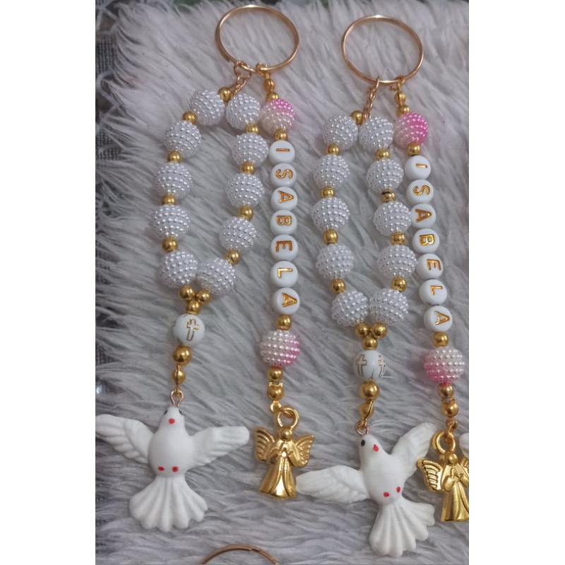 20 tercinhos personalizados para lembrancinhas batizado crisma comunhão nascimento com 2 pingentes