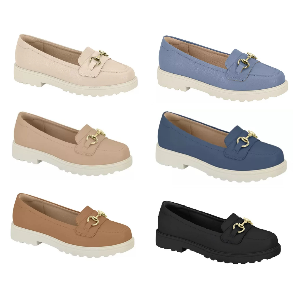 Sapato Feminino Mocassim Modare Ultraconforto Tratorado Original