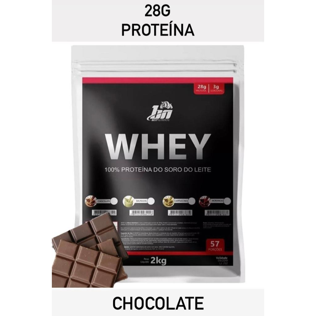 Whey Protein 2kg - Isolado Concentrado Hidrolisado