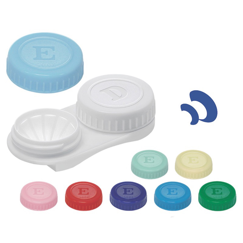 Estojo para lentes de contato universal - Gelatinosa ou Rigida