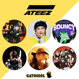 Bottons ATEEZ - SHOW - bouncy - 4,5 cm - KPOP-IDOL-COREANO- Botton/Buton/Broche