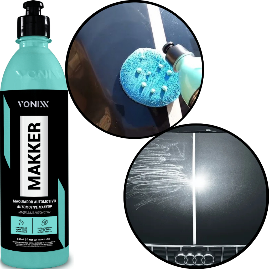 Maquiador Automotivo Makker Renova Pintura Defeitos Vonixx - Spare Parts and Accessories for Vehicles