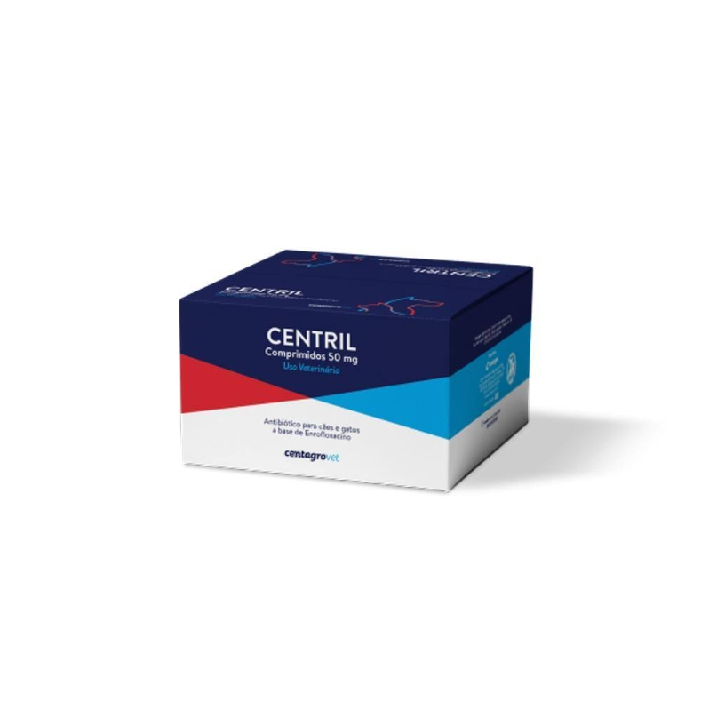 Centril 50mg para Cães e Gatos Centagro - Pets