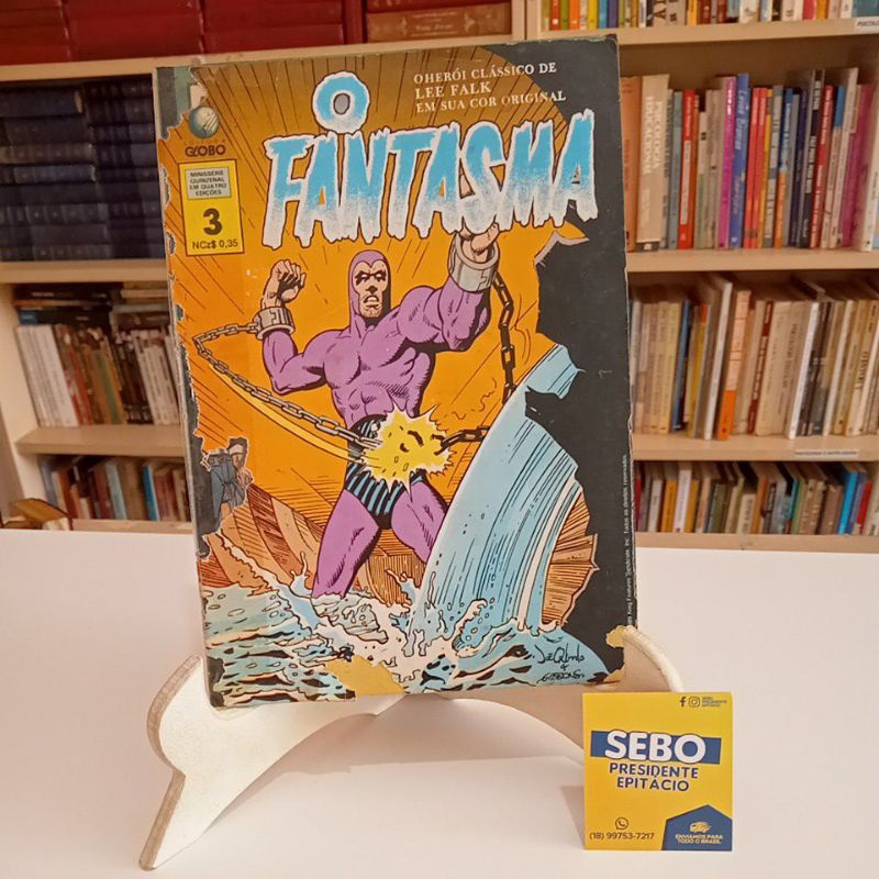 Gibi antigo HQ - O Fantasma n° 3 - no covil do demônio