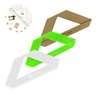 Régua Fio De Cabelo Gabarito Cartonagem Encadernação Scrapbook Unidade em Oferta na Shopee