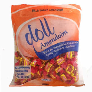 Bala Crocante Amendoim 600g - Confirma