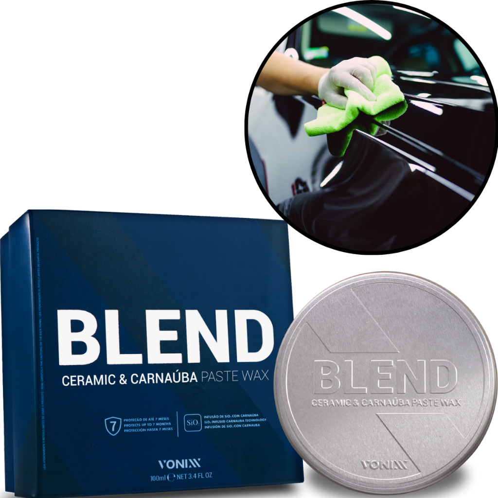 Cera de Carnaúba Com Sílica 100ml Blend Paste Wax Vonixx - Spare Parts and Accessories for Vehicles
