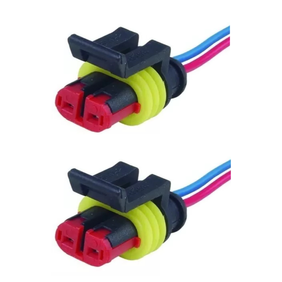 Par Chicote Plug Conector das Bobina De Ignição Uno Palio Siena Strada Tipo Premio Fiorino Elba MPFI