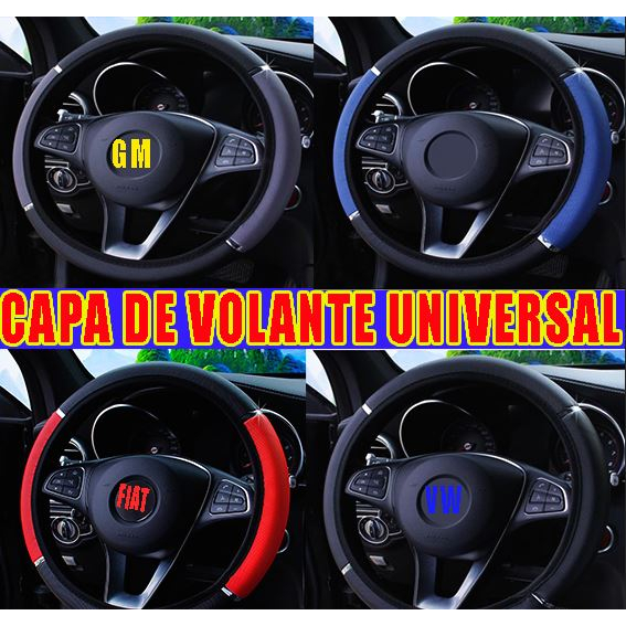 CAPA DE VOLANTE UNIVERSAL VARIAS CORES CAPA DE VOLANTE UNIVERSAL VARIAS CORES