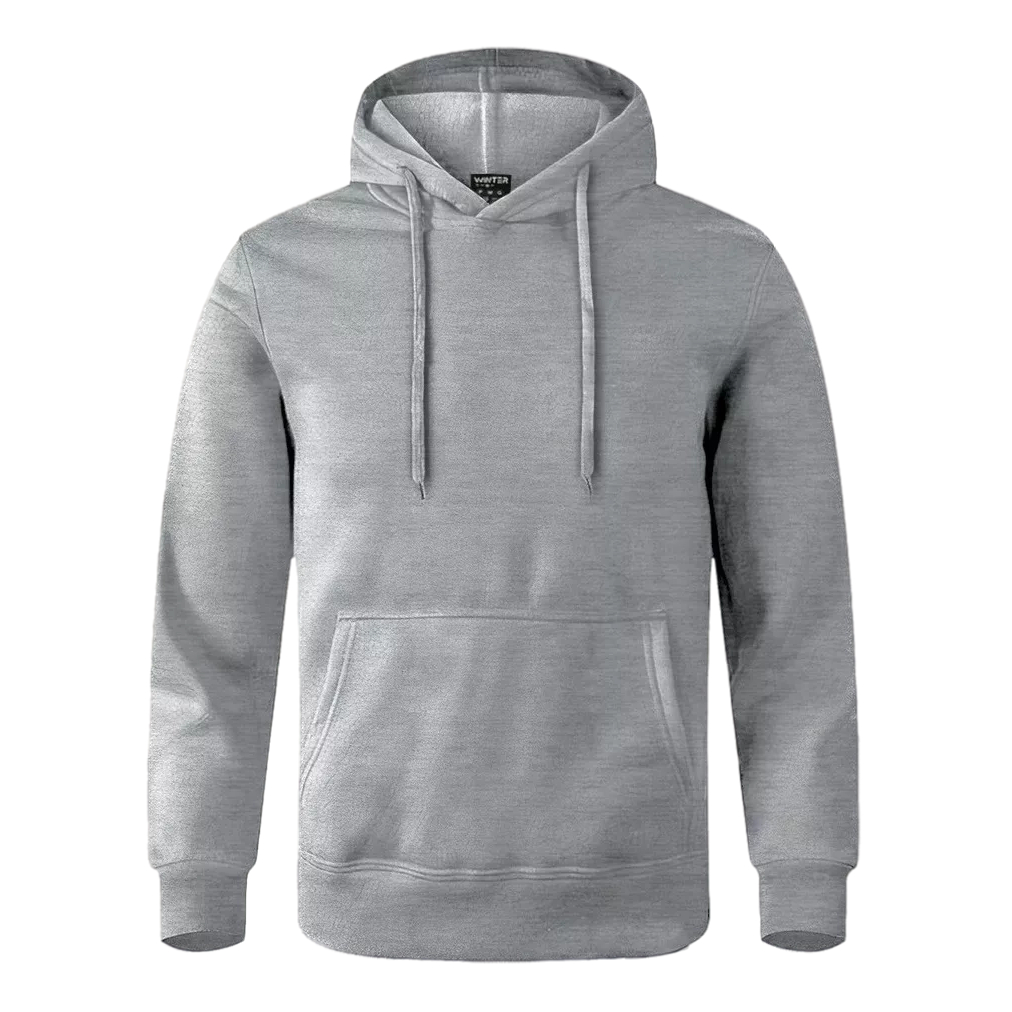 Blusa Moletom Canguru Com Capuz Bolso Masculino E Feminino Liso Sem Estampa Unissex