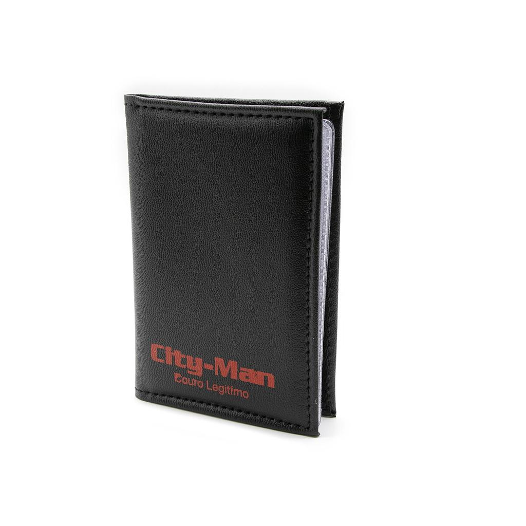Porta documentos cnh rg cartões para carros City Man