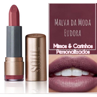 Batom Soul Kiss Me Hidratante Malva Da Moda 3,7g Eudora