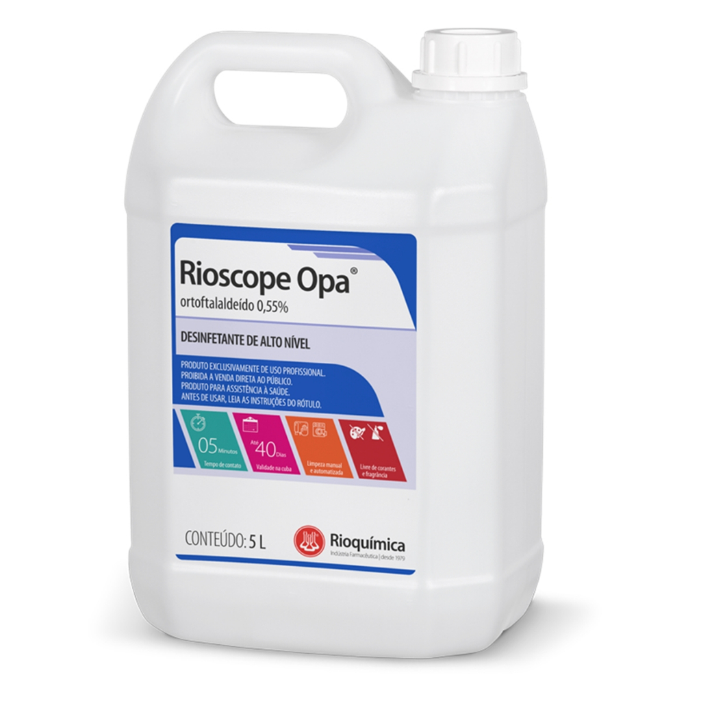Desinfetante Rioscope Opa Pronto Uso 5000 Ml