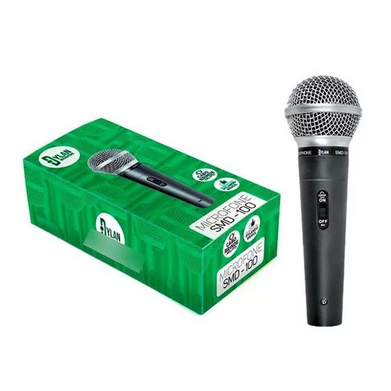 Microfone Dinâmico Com Fio - Dylan SMD 100