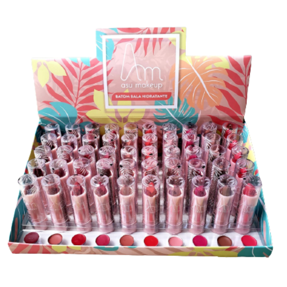 Kit 10 Batom Hidratante Super Fixação Revenda em Oferta na Shopee