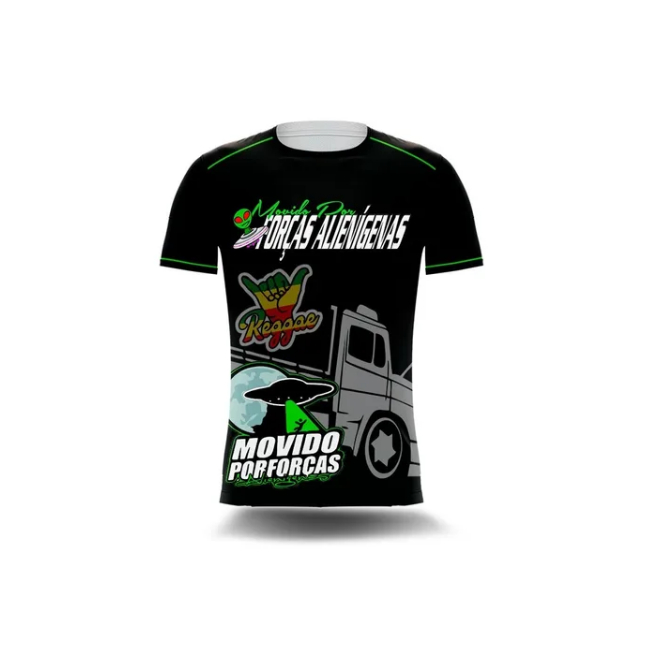 camisa/camiseta caminhão caminhoneiro Movidos POr FORças rota 262 gbn