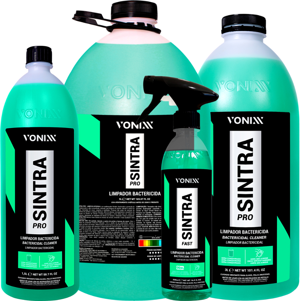 Sintra Vonixx Limpeza Interna Automotiva Bactericida em Oferta na Shopee