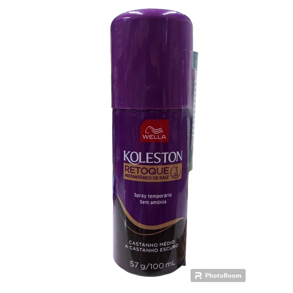 Koleston Spray Retoque Instantâneo castanho médio a castanho escuro 57g/100ml