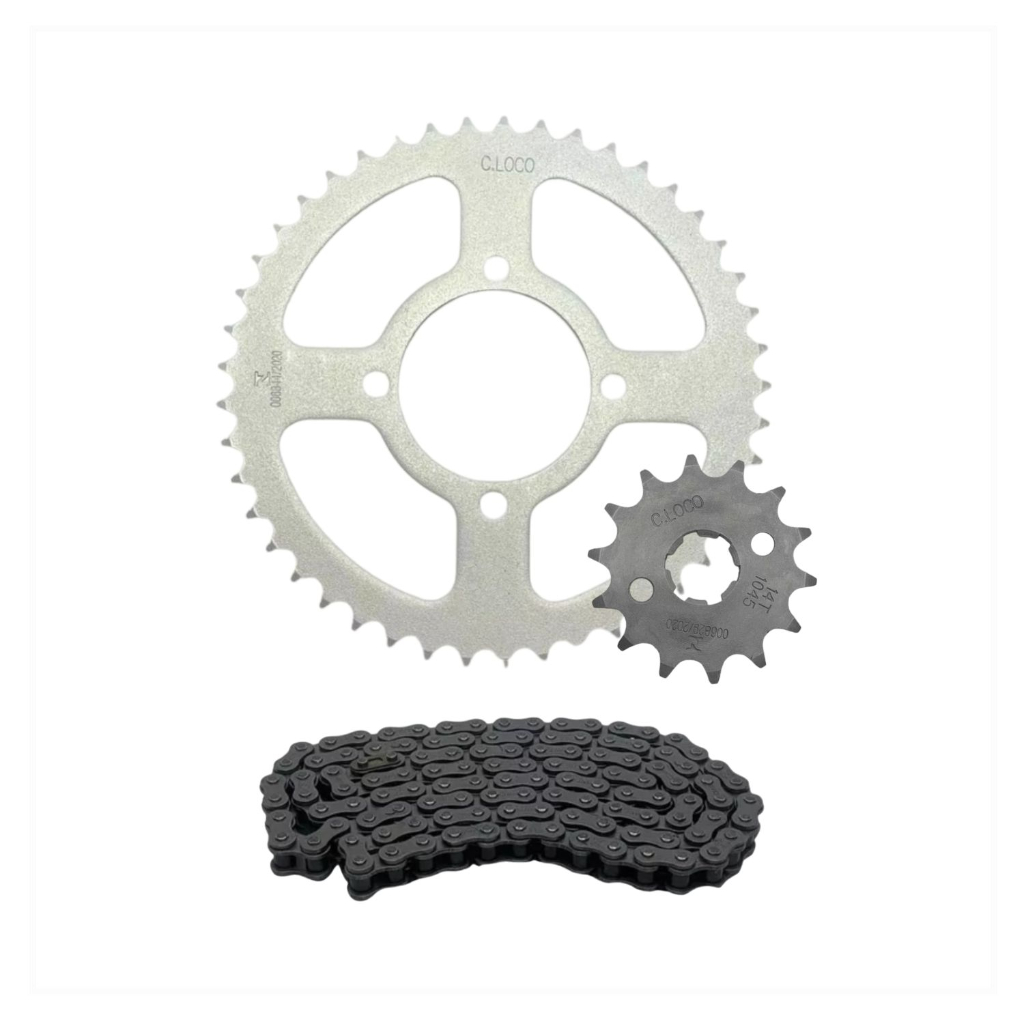 KIT Relacao Moto Yamaha YBR 125 2000 2002 428H-118L 43t 14t em Oferta na Shopee