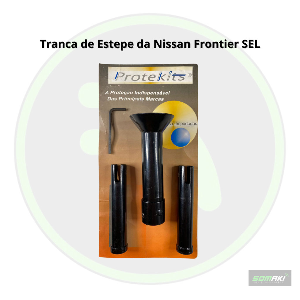 Trava Tranca de Segurança do Estepe da Nissan Frontier SEL