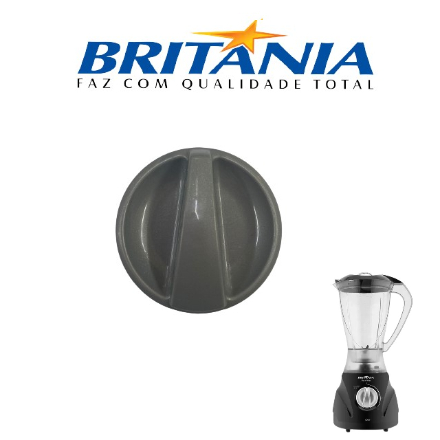 Botão Liquidificador Britânia Diamante / Eletronic / Black / Classic / Filter