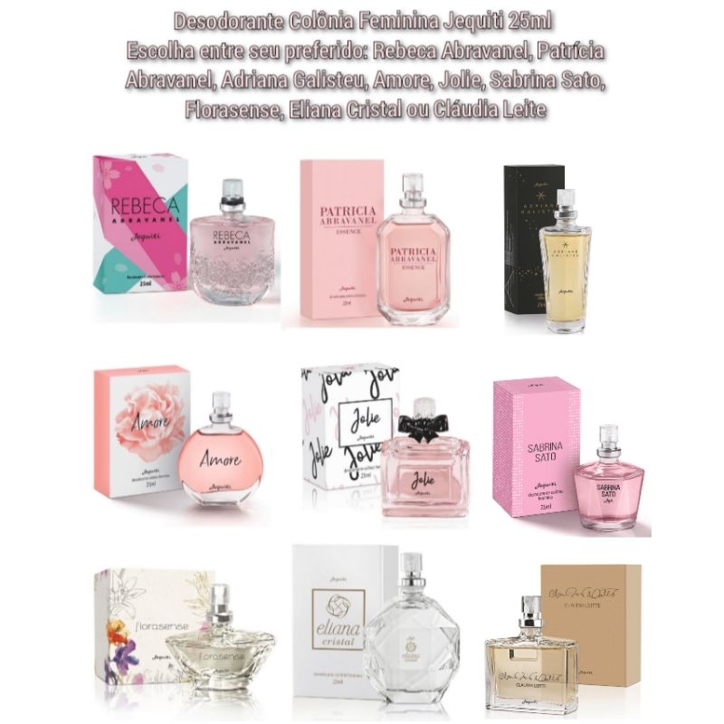 Perfume Eliana Jequiti 25ml: Onde Comprar | BuscaProdutos